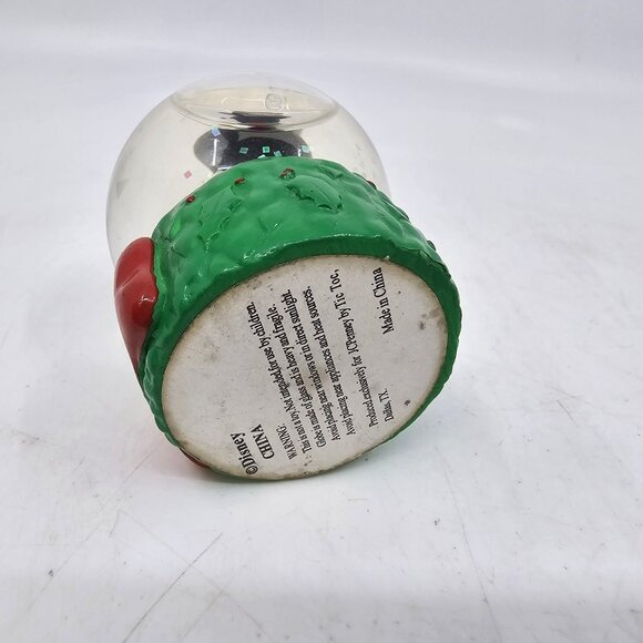 Disney Mickey Mouse Caroler Mini Snow Globe Glitter 2005 JCPenny Exclusive 2.5" - Picture 7 of 10